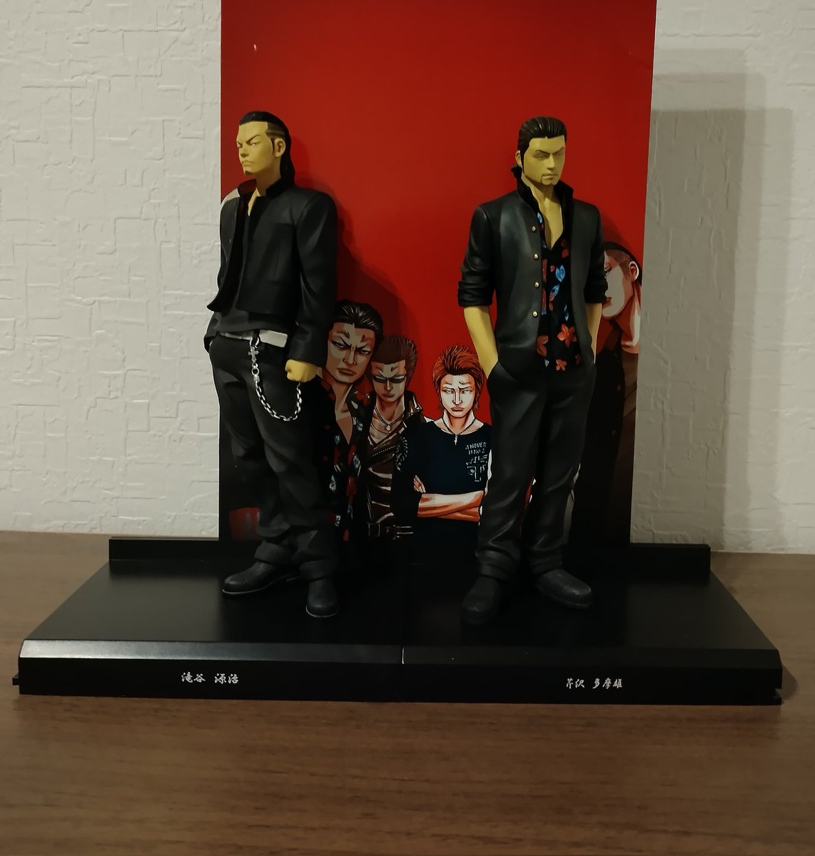 クローズZERO 滝谷源治　芹沢多摩雄　メディコムトイ　2体セット クローズZERO 滝谷源治 芹沢多摩雄 メディコムトイ 2体セット クローズ