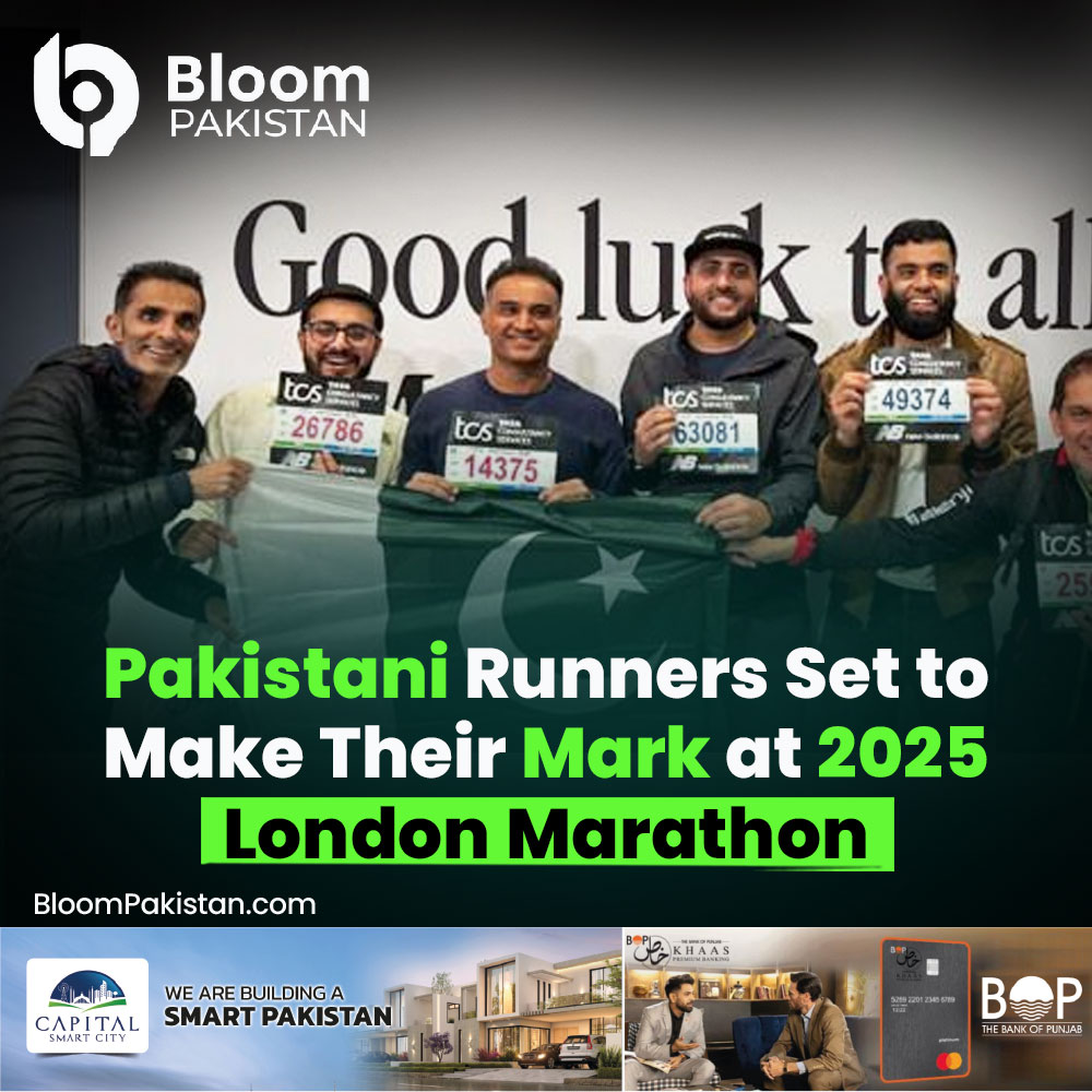 bloom_pakistan's tweet photo. Pakistani Runners Set to Make Their Mark at 2025 London Marathon
#LondonMarathon2025 #TeamPakistan #PakistaniRunners #RunningForGlory #MarathonGoals
Read More:
https://t.co/W6iYJDHulh https://t.co/SzcW7DysIx