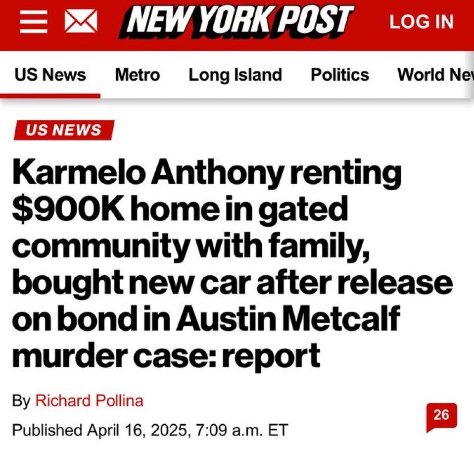 Chico negro asesina a chico blanco
Chico negro tiene fianza de 1M$
Chico negro reduce fianza a 250000$
Chico negro tiene apoyo de Black Lives Matter
Chico negro recibe crowdfunding para la fianza
Chico negro lo gasta en un coche y una casa
Chico blanco muerto y familia destrozada