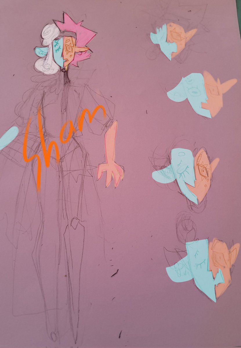 Shamy177's tweet photo. My ena oc , i have to finish the drawing 
#enadreambbq #enaoc #oc #art https://t.co/4LBoOtAgi4