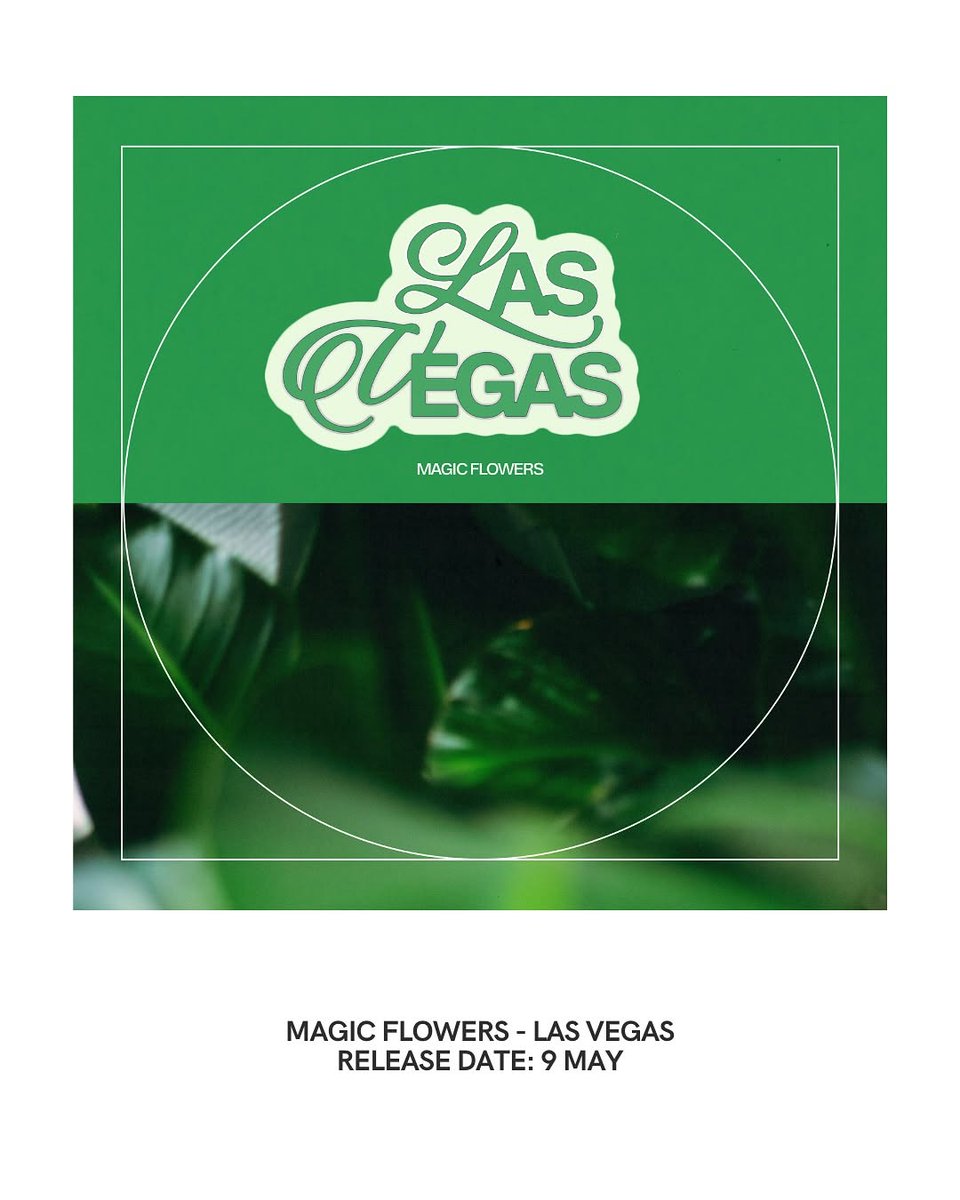 flowers_magic's tweet photo. Our new track “LAS VEGAS” drops May 9th on @moagrecords — enjoy this spring with us 🌷 and pre-save now via the link below 🔗 https://t.co/r9IRKdDuhg