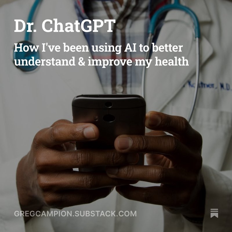 gregorycampion's tweet image. My new doctor hallucinates sometimes…
gregcampion.substack.com/p/dr-chatgpt