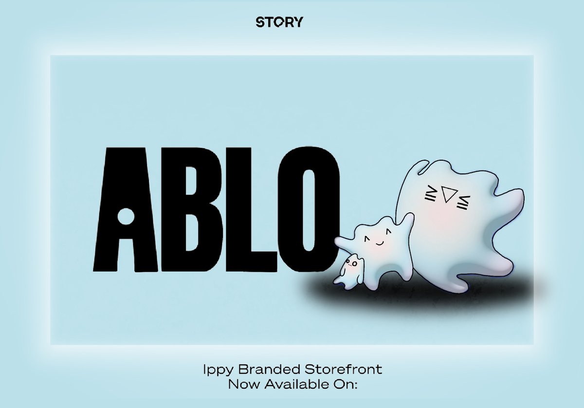 Totosha1284's tweet photo. Ippy storefront is now live on ABLO! 
Get creative with @ABLO_Official's AI design tools to fully personalize your Ippy creations. With print-on-demand and Story IP registration, you control your designs every step of the way! 🔥
#Ippy #ABLO  #Story @StoryProtocol https://t.co/g6EmqJCPyx
