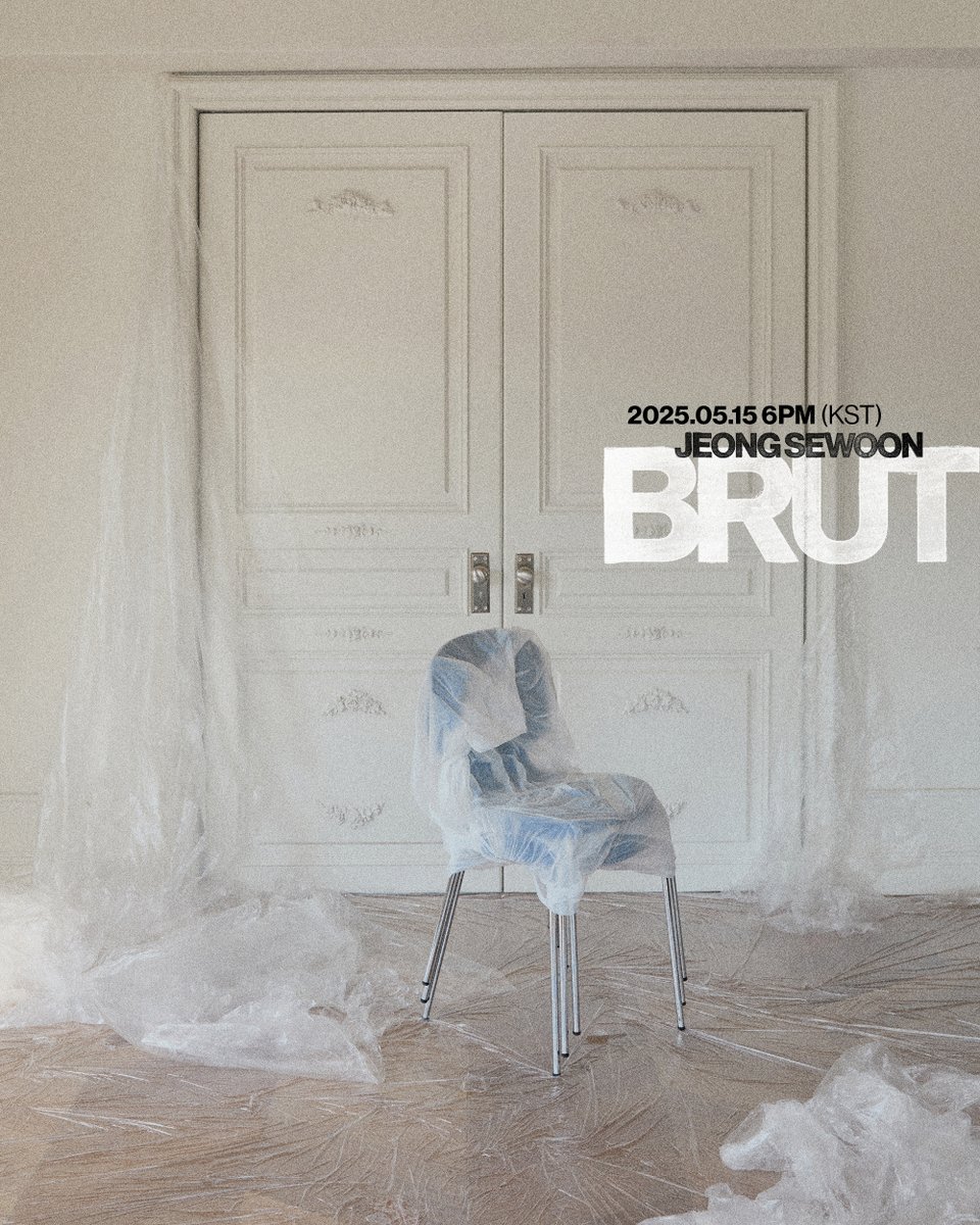 jeongsewoon_twt's tweet photo. JEONG SEWOON EP [𝐁𝐫𝐮𝐭]

ALBUM RELEASE
2025.05.15 THU 6PM (KST)

#정세운 #JEONGSEWOON
#Brut https://t.co/F1tVbCygYz