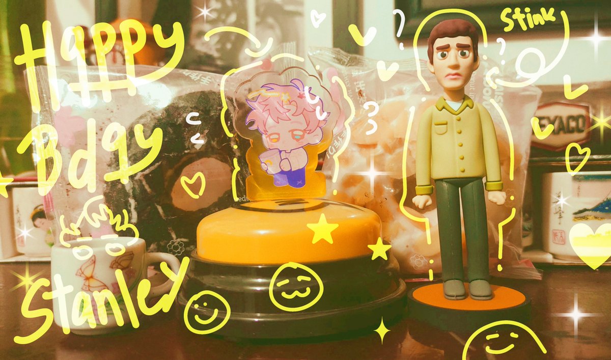 Horimasoshi's tweet image. Happy bday stinkey #tsp #stanarrator #happy427