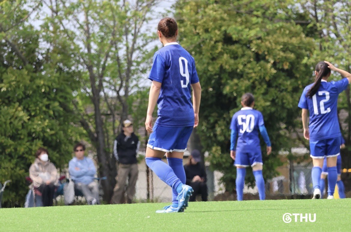 THUsoccer68's tweet photo. 【試合結果】
関東大学女子サッカーリーグ1部前期第4節
🗒4/26(土)  vs 山梨学院大学
⏰14:00kickoff

前半2-1
後半 1-0
Total 帝京平成 3-1 山梨学院
⚽️岡林柚葉
⚽️佐藤千優
⚽️太田凪砂

本日は沢山の応援ありがとうございました！
次節も応援よろしくお願いします！

#帝京平成大学
#山梨学院大学 https://t.co/mpn14HyHpi