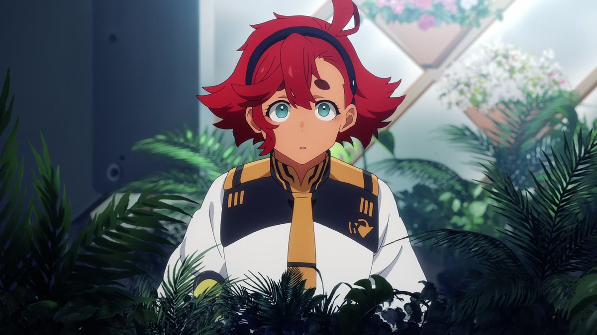 suletta sunday.. ok miss big blue-green eyes we see them