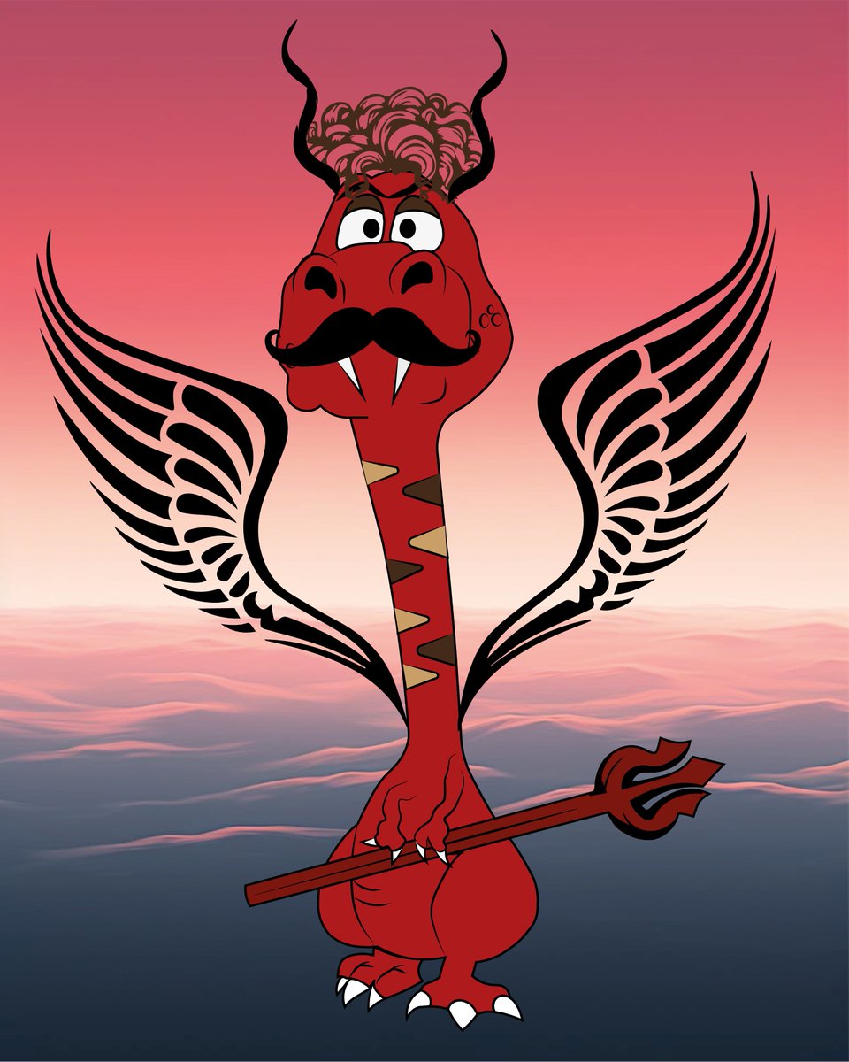 MAHITA79's tweet photo. Meet Garmoth — Hell’s most stylish dragon.
While others burned cities, he mastered his curls.
Now he flies between worlds, proving fashion is true power.
#Garmoth #StylishDragon #FantasyArt #DarkHumor #CharacterDesign #DragonLore https://t.co/I3FIxVkQyu