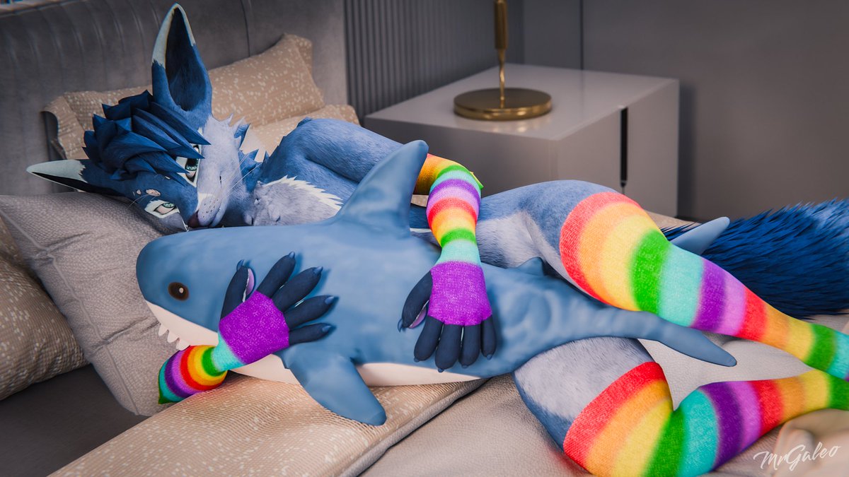 Lovely Blender render YCH commission from <a href="/MrGaleo_/">MrGaleo</a> 
Still available to get at the time of writing, check his queue for details: trello.com/b/C7aPUuG4/mrg…