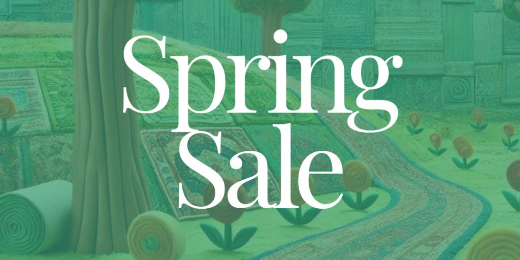As the days get sunnier and the flowers start to bloom, it's the perfect time to refresh your home with new flooring.

Our #SpringSale is in full swing, offering fantastic #flooring discounts to help you revamp your space.​

Visit us in-store to make the most of these deals!
