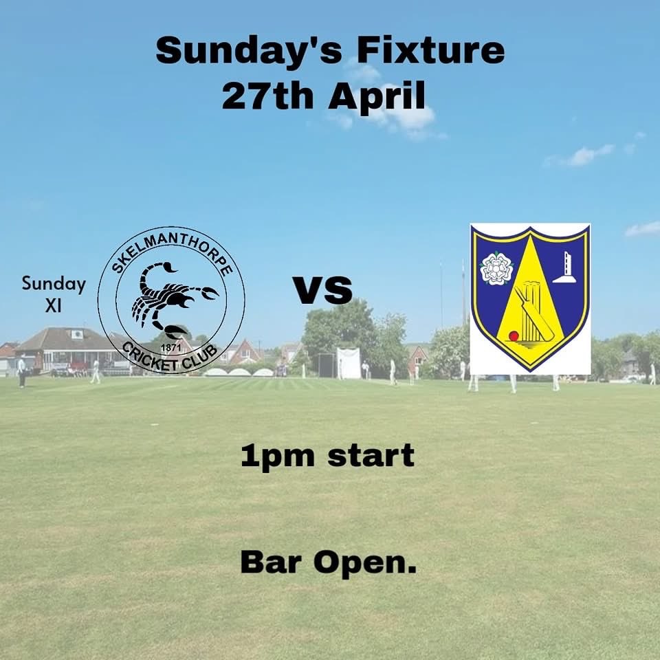 Open today for 1st Sunday league match 🏏🍻