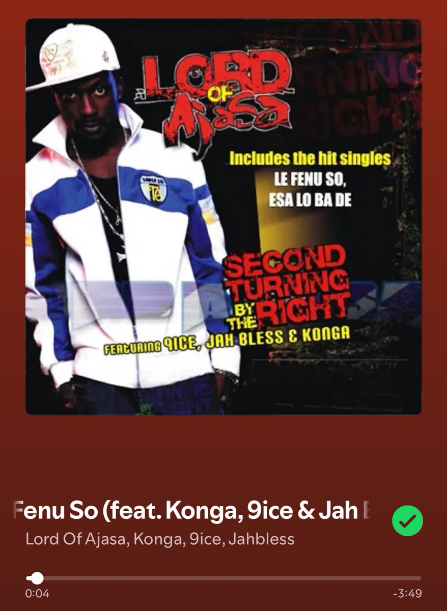I can’t begin to explain how Iconic and seismic this song was in the streets and the whole country. A classic Record for sure! These artists and songs forged the fabric of what some call afrobeats today. 

Nigerian music is older than toxic fandom, streaming and its numbers.