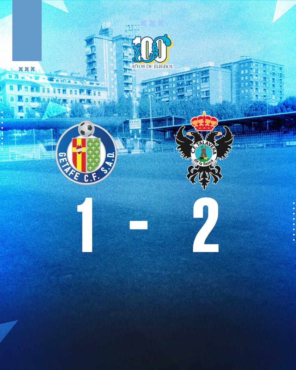 ⌚ 90 + 6′ | ¡Final del partido!

Los 3 puntos se vienen a Talavera 💙

#GetafeBTalavera | #VamosTala