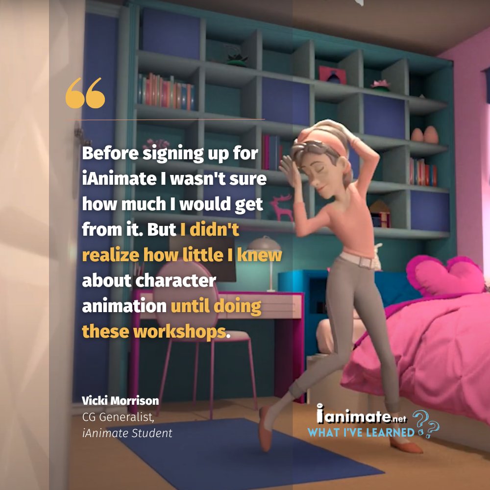 iAnimate's tweet image. Discover the transformative power of iAnimate workshops. We provide a comprehensive learning experience that uncovers the depth and intricacies of character animation.

#iAnimate #AnimationEducation #CharacterAnimation #AnimationWorkshops #AnimationSkills #AnimationCommunity