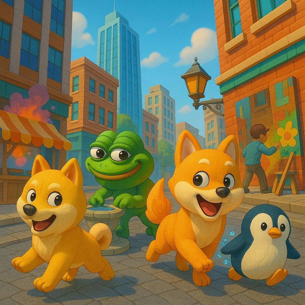 Realgo2moon's tweet photo. $PEPE, $DOGE and the crew are on a RealGo quest in the city streets! Join the game and explore with us!
๐ https://t.co/sVHtpW8cOb
#RealGoAdventure #Web3Gaming #MemeIPs https://t.co/y3Tb4o5gx3