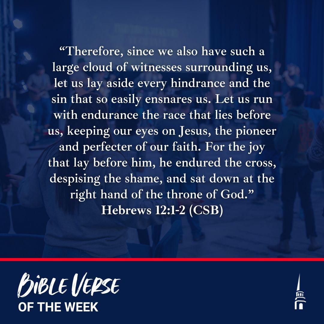 “For the joy that lay before him, he endured the cross, despising the shame, and sat down at the right hand of the throne of God.”
Hebrews 12:2b (CSB)
•
#BibleVerse #VerseOfTheWeek #GoFurtherBU