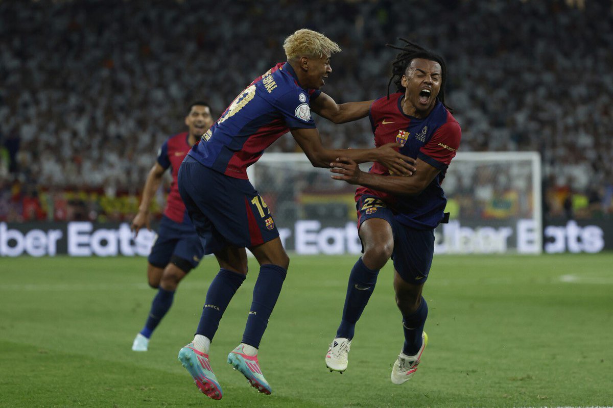 Koundé lifts Barcelona to Copa del Rey glory with his extra-time winner against Madrid apnews.com/article/kounde…