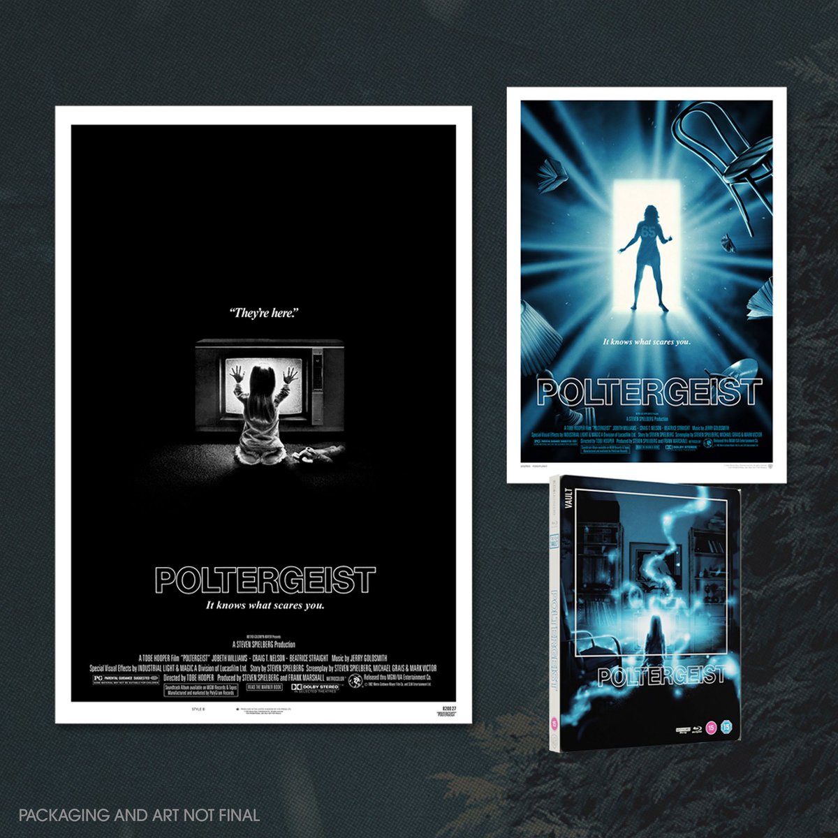 There’s just a few hours left to get your copy of The Shining &amp; Poltergeist from The Film Vault
 
The 24x36 inch &amp; Editions posters with Matt Ferguson &amp; Florey’s key art, &amp; original one sheet posters are EXCLUSIVE to Vice Press.

Pre-order ends at midnight Vice-Press.com