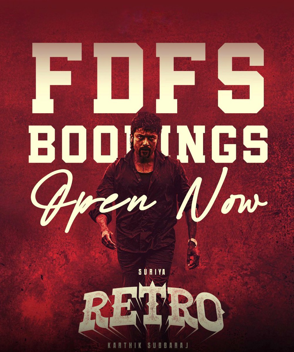 #retro Bookings open now🔥