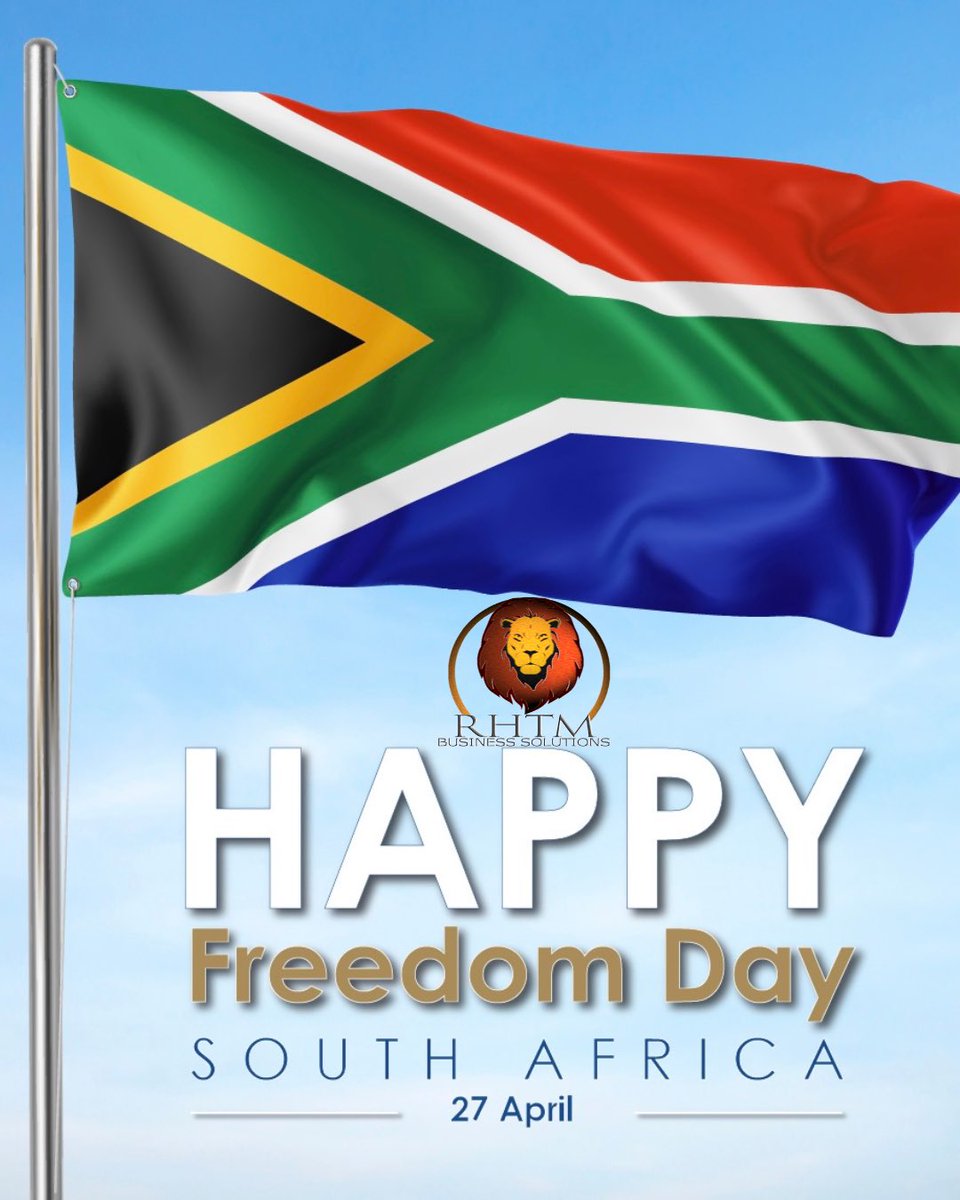 Rhtmbs's tweet image. Happy Freedom Day 🇿🇦