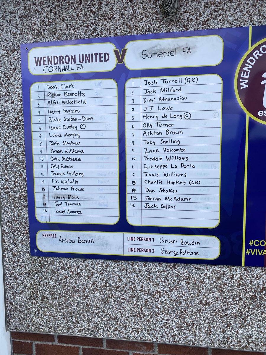 Dan Milford (@dmilfordtkasa) on Twitter photo Nice three hour trip to Cornwall. Lovely venue Wendron FC for <a href="/cornwallfa/">Cornwall FA</a> U16 vs <a href="/SomersetFA/">Somerset FA</a> U16 #beproud #countycap Nice three hour trip to Cornwall. Lovely venue Wendron FC for <a href="/cornwallfa/">Cornwall FA</a> U16 vs <a href="/SomersetFA/">Somerset FA</a> U16 #beproud #countycap