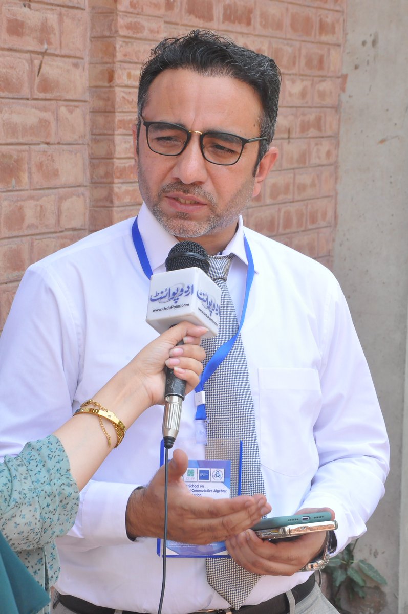 CIMPA_Math's tweet image. 😊 A look back at the AESIM school "Combinatorial Commutative Algebra: Theory, Computation, and Applications", held at COMSATS University Islamabad (Pakistan) from April 17 to 23, 2025!
#CIMPA #Mathematics #Research #InternationalCooperation #AESIM #Pakistan #COMSAT
