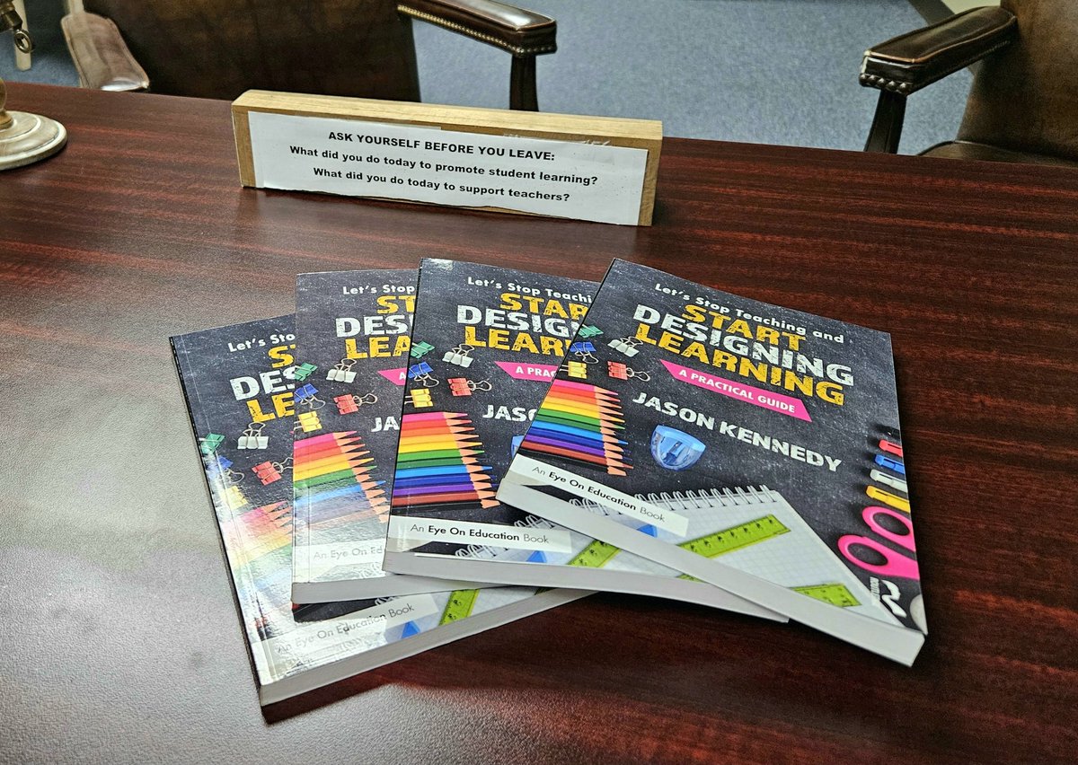 We want every part of the lesson to point to &amp; work for learning. That's what design is all about.
Learning is the job. Design for it to happen.

SPRING GIVEAWAY!
Like, Repost &amp; Tag for a chance to win a signed copy!
If you've read it, feel free to share your thoughts!