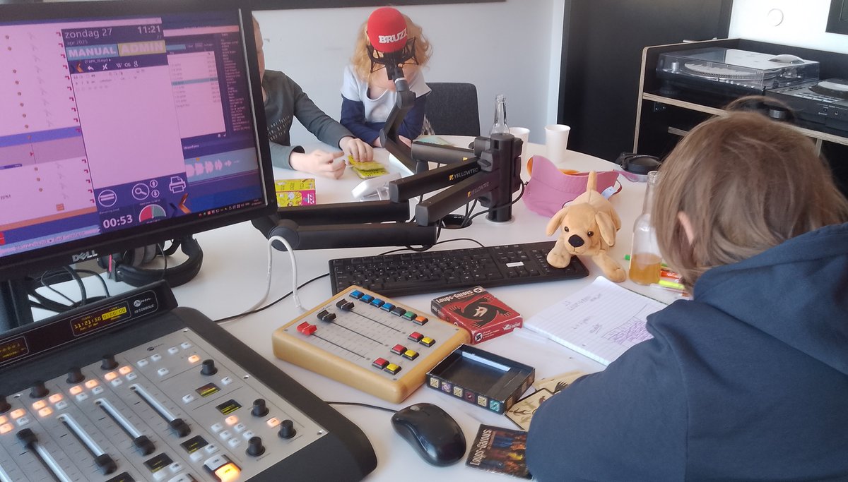 Another productive on-air shift.