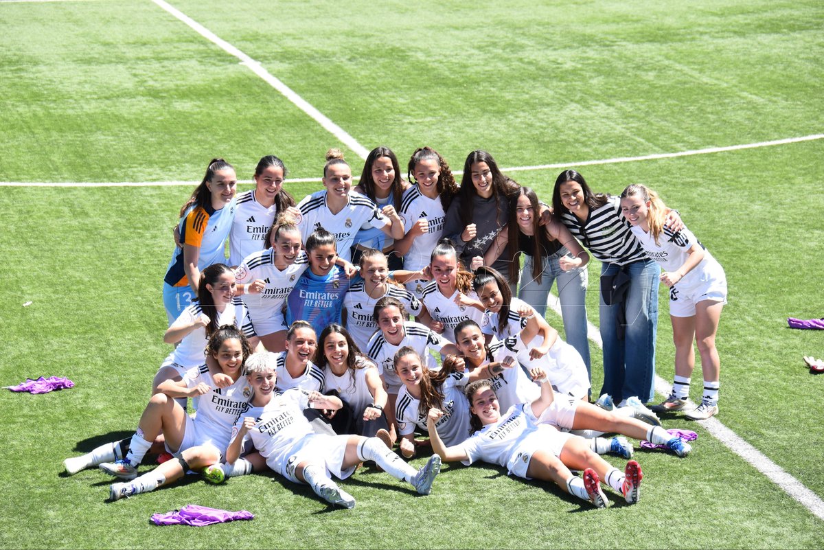 🤍 REAL MADRID “B” 🤍

✅ Debut en 1ª RFEF
✅ Mejor filial de España
✅ Atlético de “B” y FC Barcelona

#HalaMadrid | #RMCity