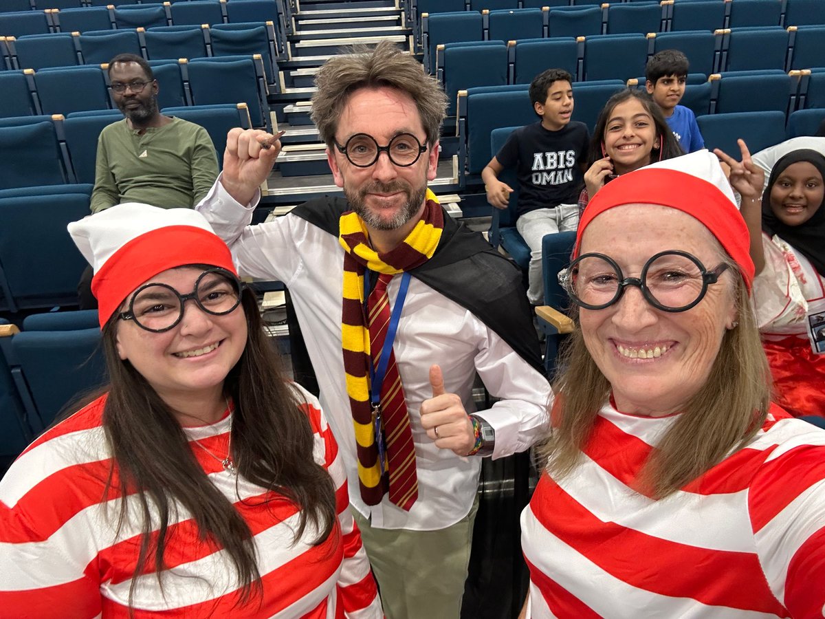 ABISOman's tweet image. Last week, ABIS primary students celebrated Book Week and World Book Day with activities like a book swap, buddy reading, and Character Day! So many creative costumes and a shared love of reading filled the school. #BookWeek #WorldBookDay #ABIS #IBPYP #LoveReading