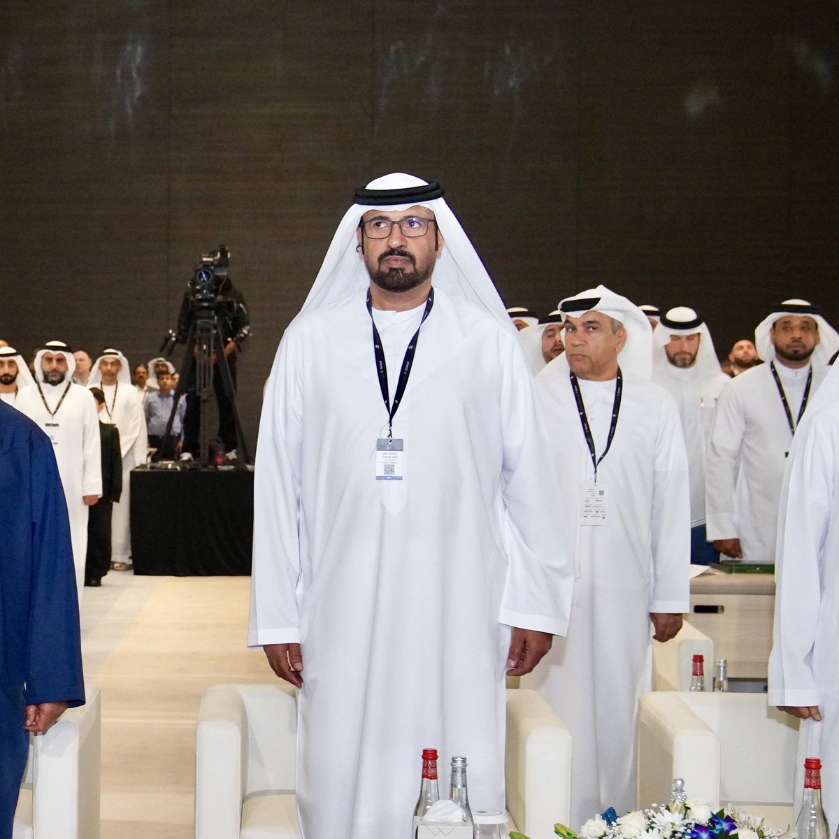 FSFUAE2025's tweet photo. Honored to witness the launch of the Dubai Civil Defense Innovation Strategy at #FSFUAE2025, led by His Excellency Lt. Gen. Expert Rashid Thani Al Matrooshi, championing innovation, safety, and global excellence.

#TheGeneralCommandofDubaiCivilDefense #HisExcellency https://t.co/OOBOWB7Vem