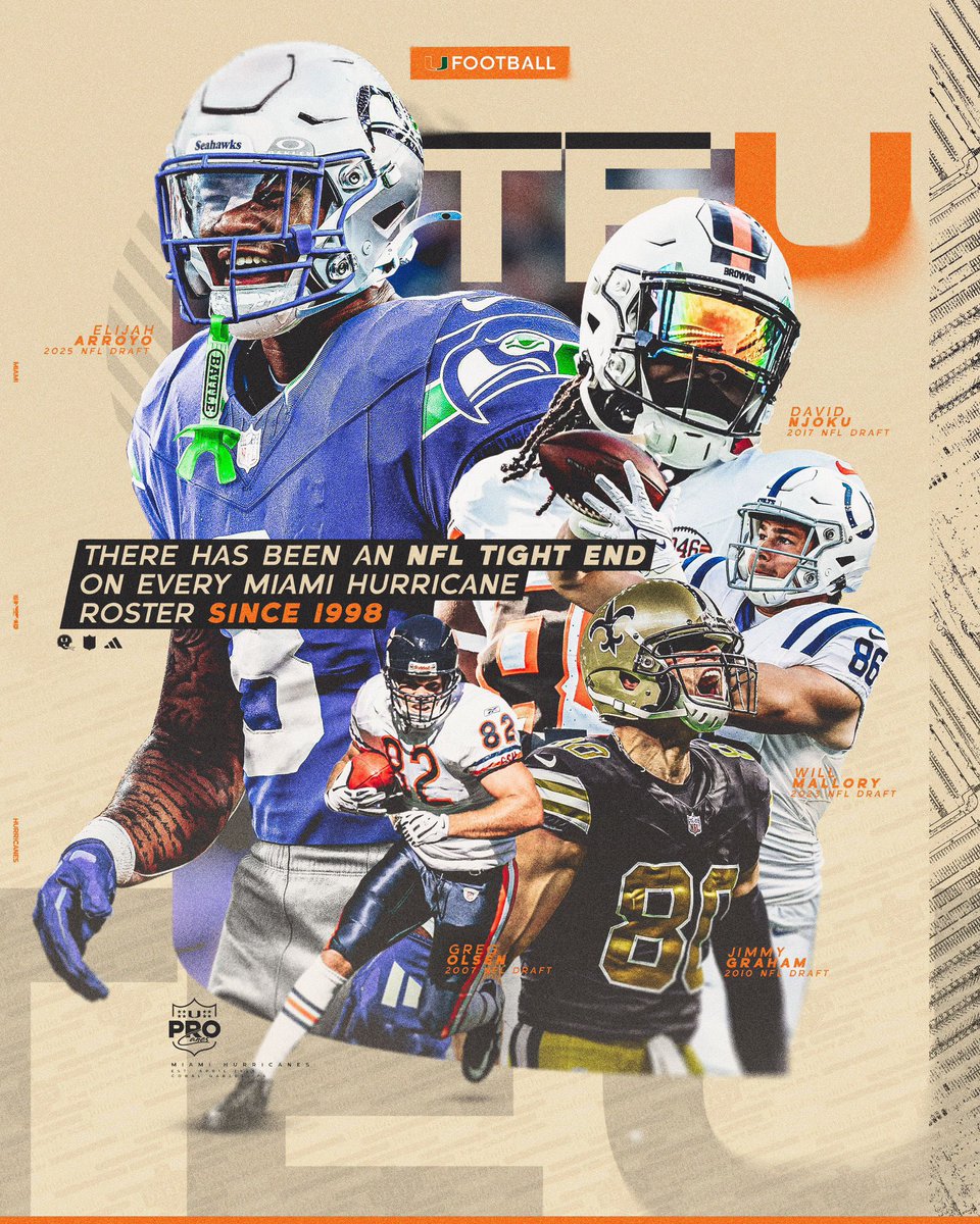 Frank Tucker (@thecribsouthfla) on Twitter photo If you’re a TE, why would you play for ANYONE other than The 🙌 and <a href="/CoachWoodiel/">Coach Woodiel</a>!
Elite human being, developer and teacher. Proof is in the guys he coaches!
#TEU #GoCanes If you’re a TE, why would you play for ANYONE other than The 🙌 and <a href="/CoachWoodiel/">Coach Woodiel</a>!
Elite human being, developer and teacher. Proof is in the guys he coaches!
#TEU #GoCanes
