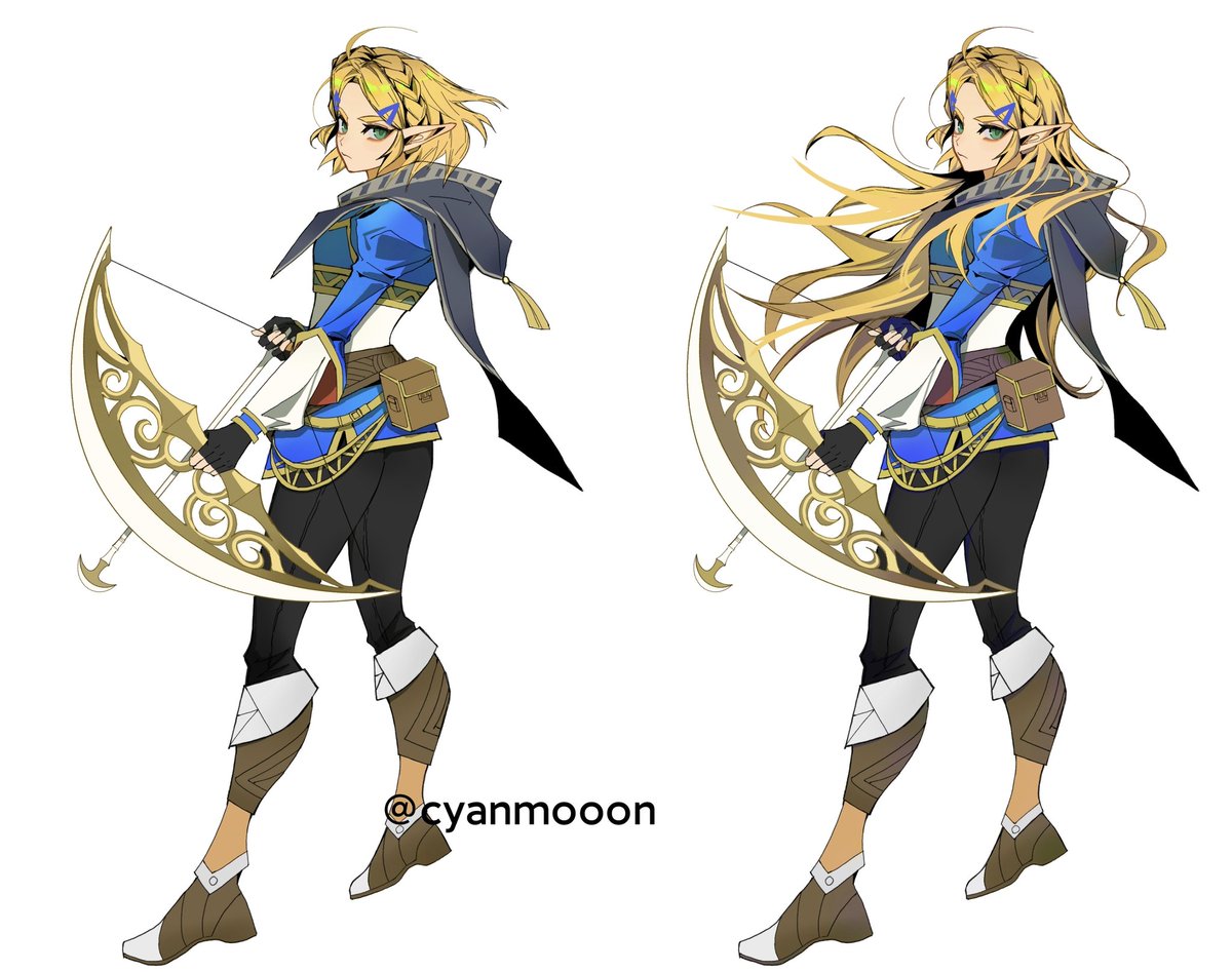 Cyanmooon's tweet image. #zelda