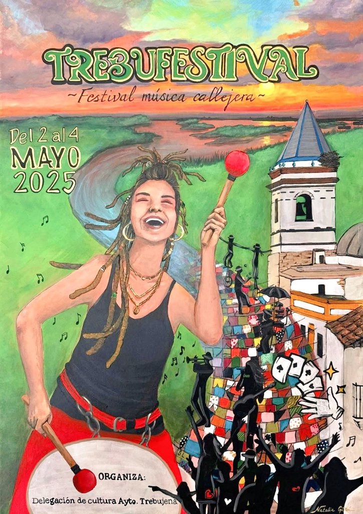 ¡Mae mia! No es por nada pero ya solo quedan CINCO días para que de comienzo la marabunta. Aquí os dejamos de nuevo el programa. trebujena.es/images/Program…
#Trebufestival2025 #Trebufest #Trebujena