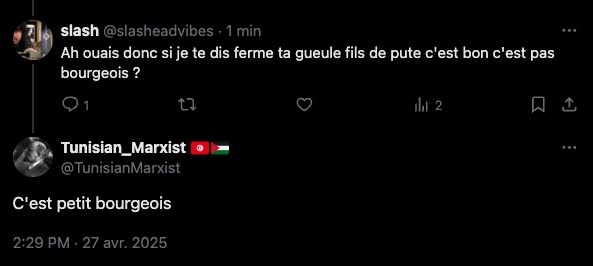 AHAHAHAHAH le non-respect c'est que quand ça arrange, je vois