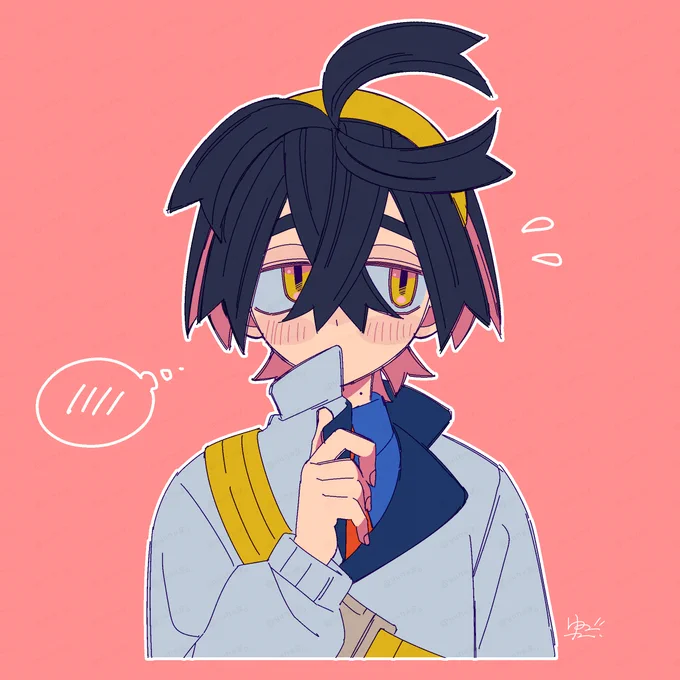 sgrに口元隠してみて欲しい絵 