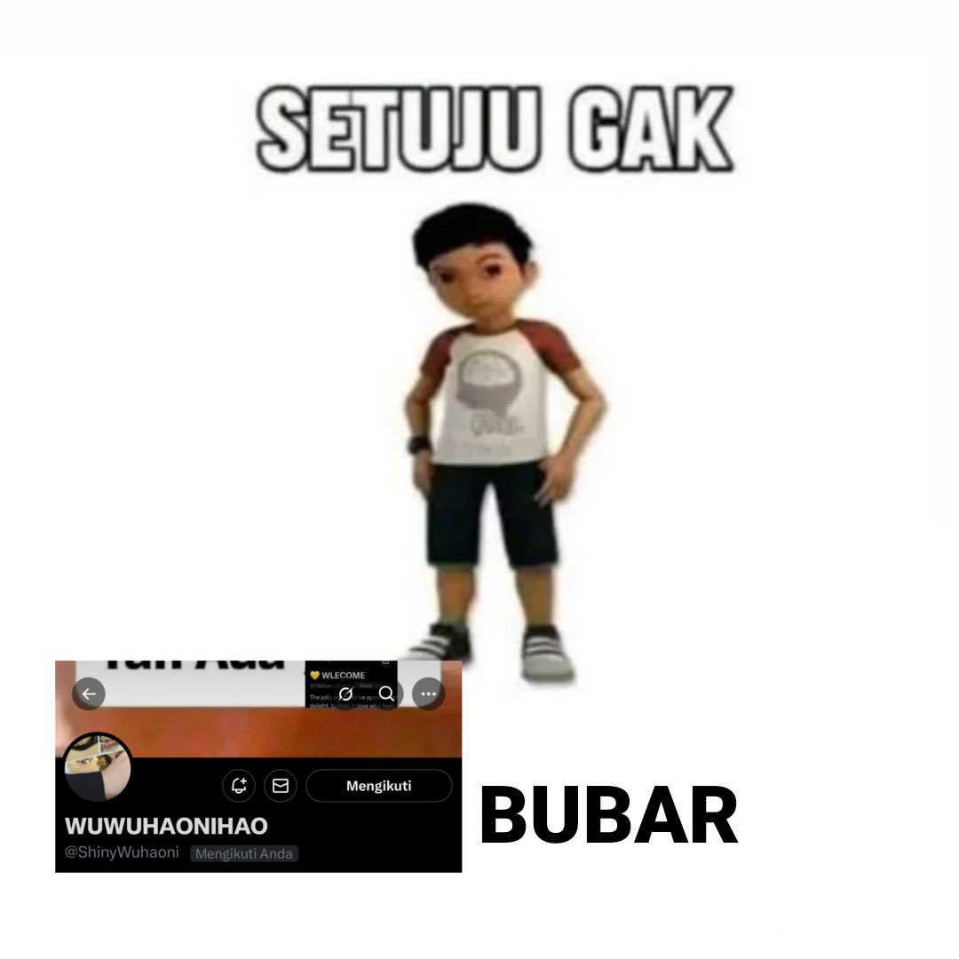 <a href="/SunshineDito/">Dito.</a> <a href="/ShinyWuhaoni/">WUWUHAONIHAO</a> <a href="/SunshineSumala/">AYA!! ★</a> NOOOO SIAPA SETUJU ABANG ITU BUBAR BOLE COBLOS NONOR 2