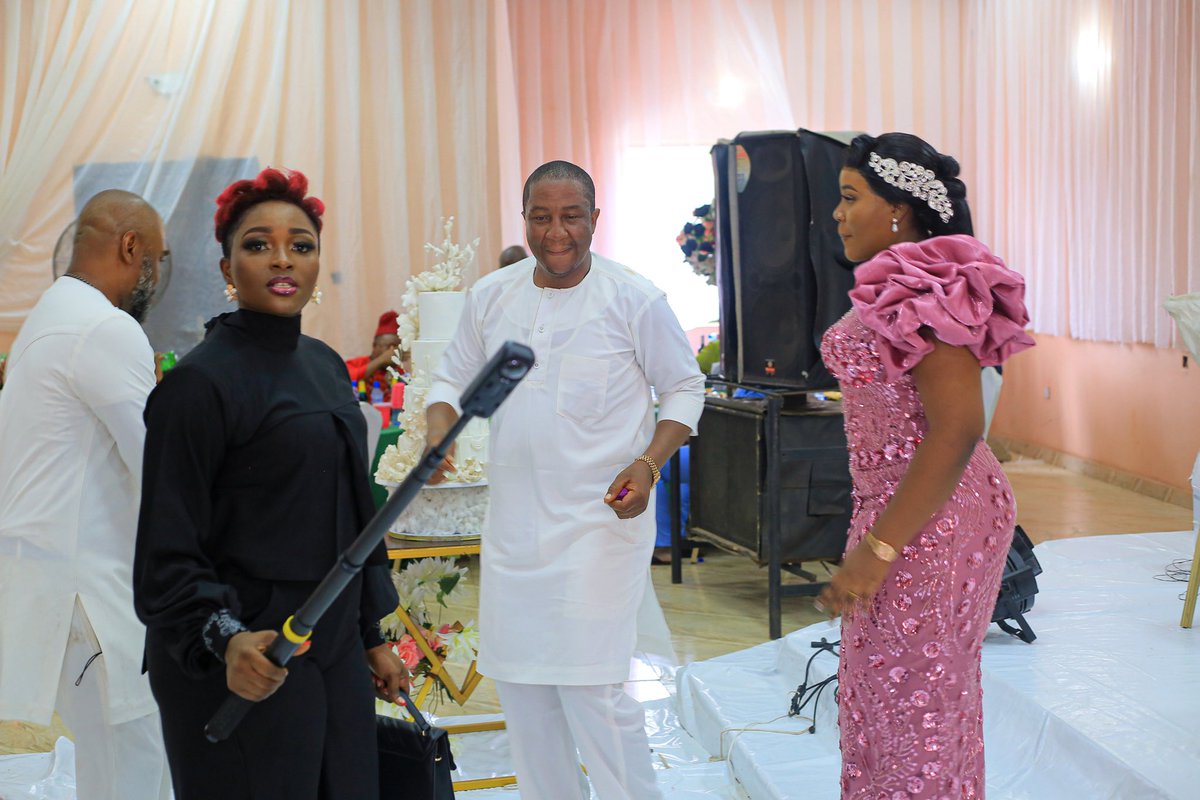 happytinac's tweet photo. Had an unforgettable time yesterday witnessing the beautiful union of Chief Ebuka Nnoli and his lovely bride in Holy Matrimony.
Wishing them a lifetime of love, happiness, and endless blessings!
Swipe to see some amazing moments from their special day.
#LoveWins #WeddingVibes https://t.co/jejSwqNHq0