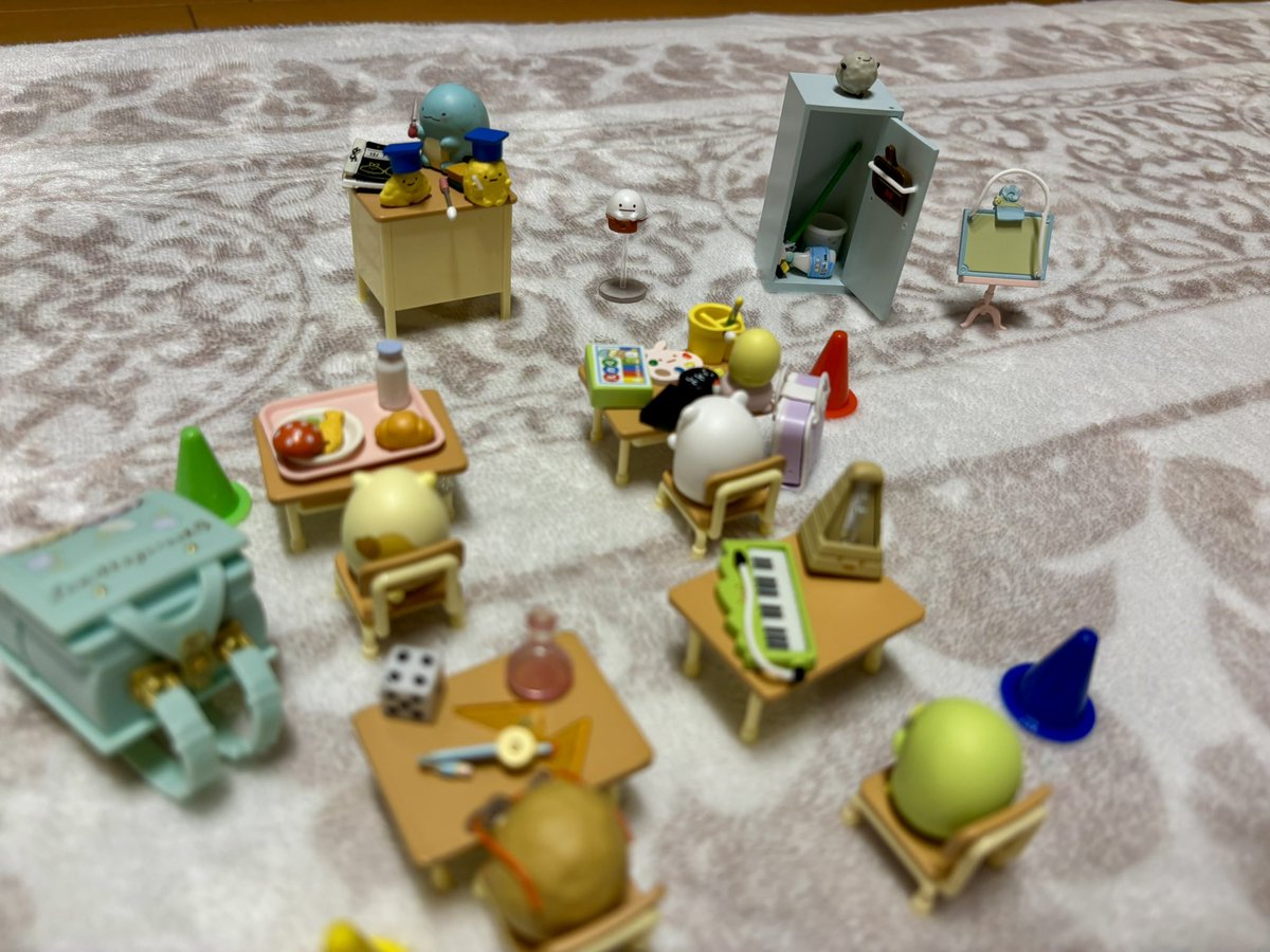 チョージョ作すみっコぐらしのジオラマ。細部まで完成度が高い。萌える