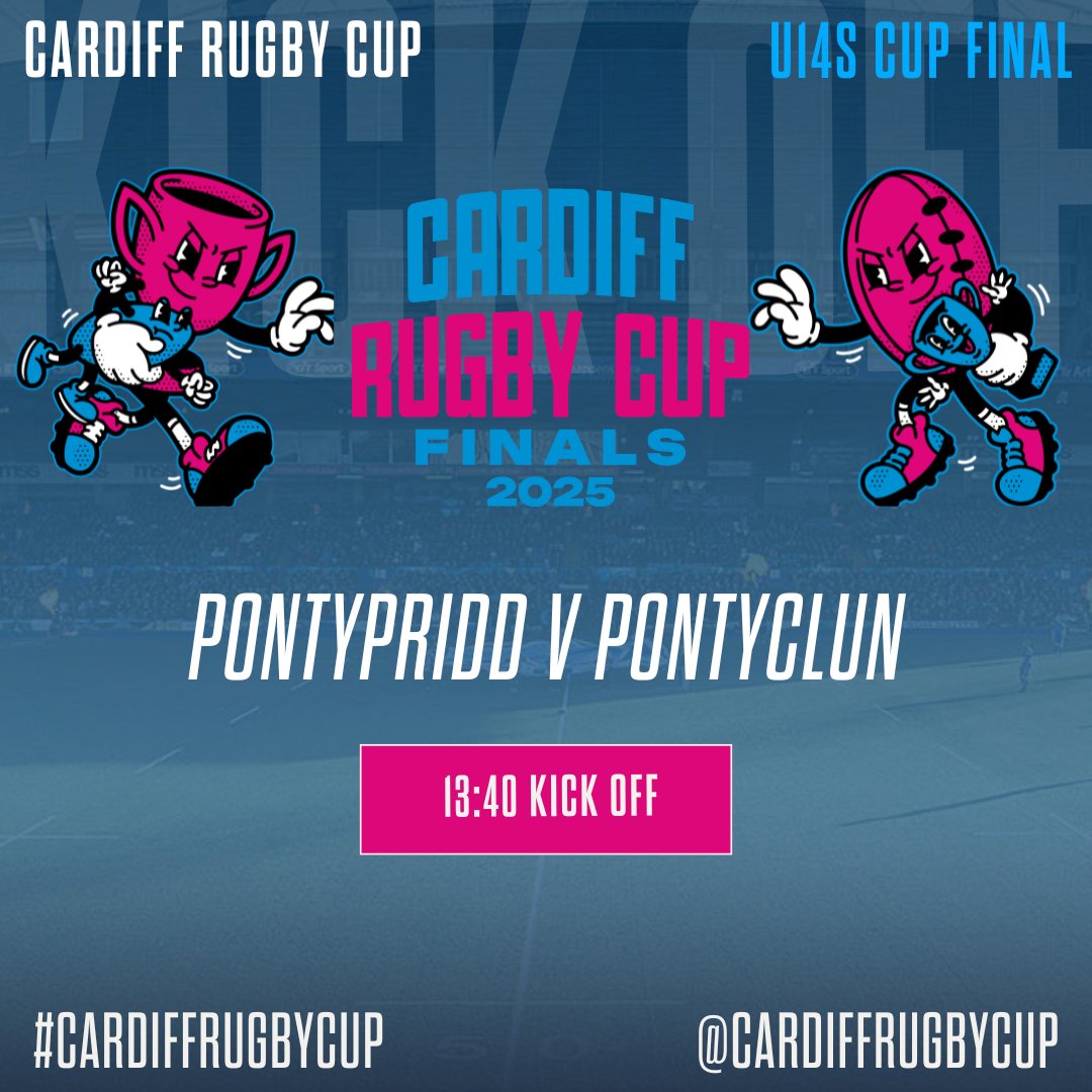 🏉 The action keeps coming — the U14s Cup Final is underway! 🔥

<a href="/PontypriddRFC/">Pontypridd RFC</a>  ⚫⚪ v <a href="/PontyclunRFC/">Pontyclun RFC</a>  💛🖤 — two powerhouses ready to go toe-to-toe for Cup glory! 🏆 Expect fireworks, passion, and some serious rugby talent on show! 🚀

Let’s go! 🙌

Watch LIVE: