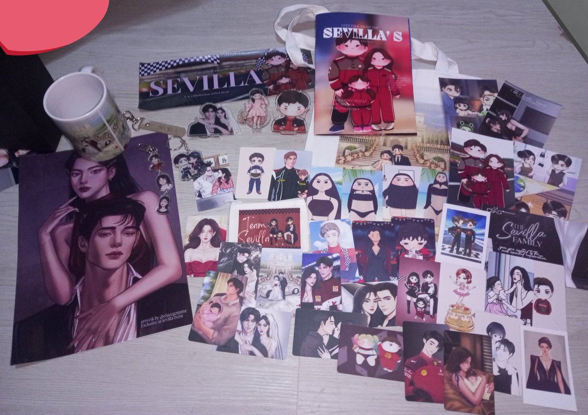 my first ever onsite event was about my main family! i'm usually anxious about onsite events, but I can't resist my sevillas. congrats to the orgs for a successful event—you made my first onsite experience unforgettable <3

#AnElegantAffairForTheSevillas #SEVILLArationAtItsFinest