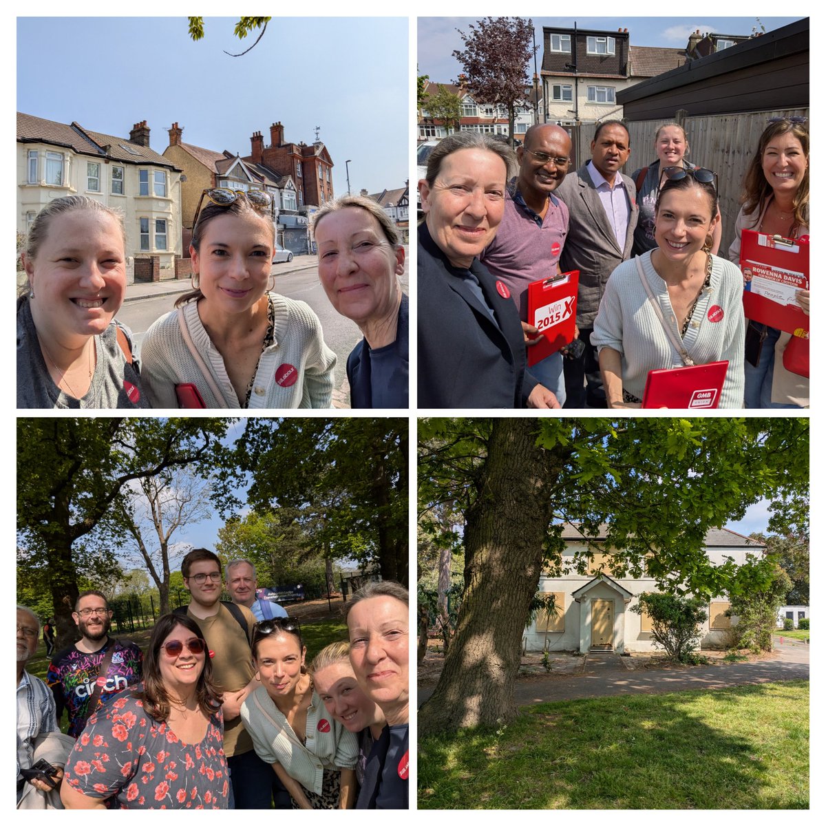 Busy morning in Addiscombe East discussing the great work of the friends group securing £1.6million for Ashburton Park in it's centenary year. Good to have an active local councillor working with the community.