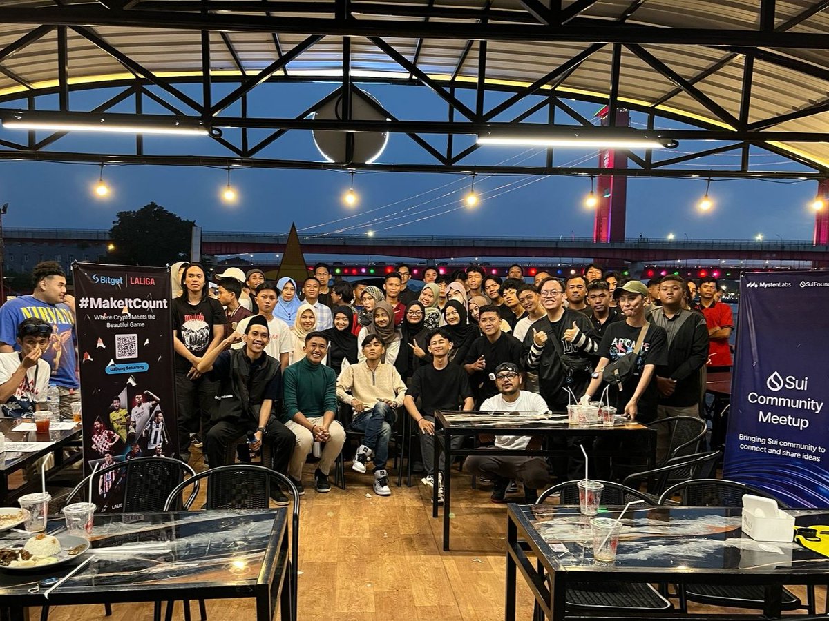 BitgetID's tweet image. Ewako Makassar! Payo Palembang! 🤩

Hari Sabtu kemarin, Bitget mengadakan dua #BitgetConnect di dua kota sekaligus!

Event di Makassar dihadiri oleh 80 lebih crypto enthusisast. Di sana kami berkolaborasi dengan @CoinKami, Cryptowatch, Cryptolog, Crypto Celebes, dan juga…