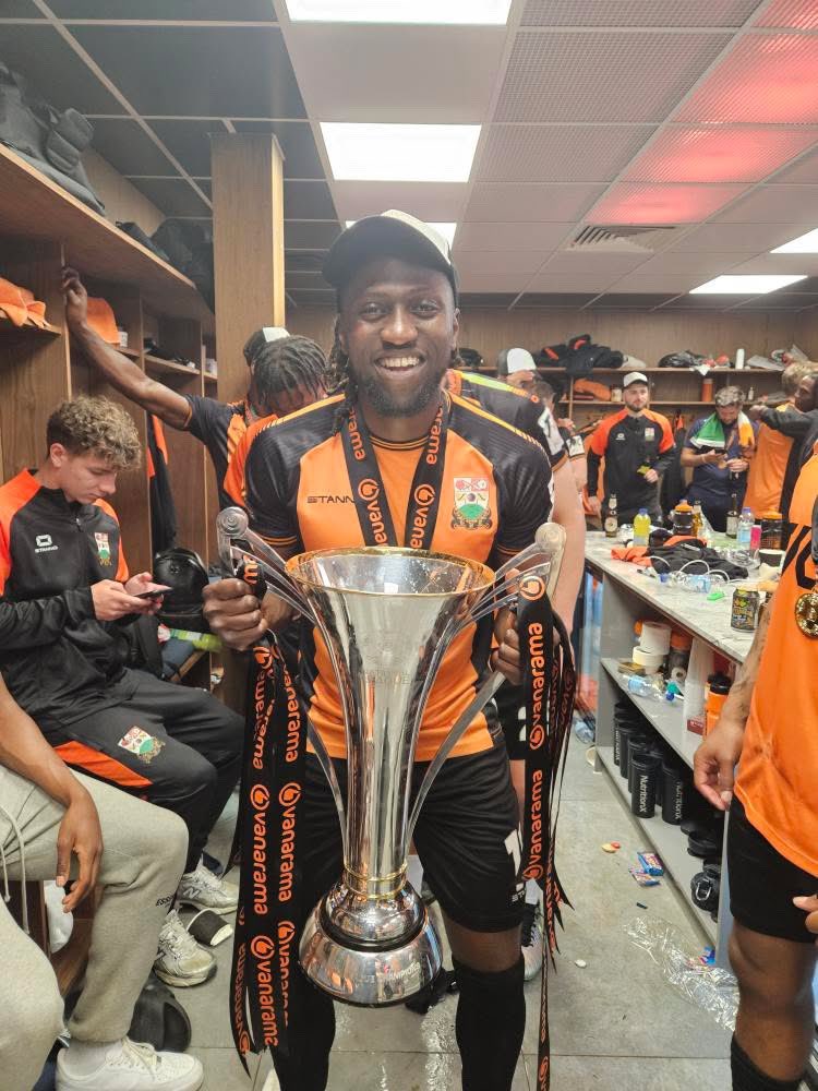 idris kanu (@idriskanu_9) on Twitter photo Champions again ๐๐ฃ๏ธ what a season from everyone involved with <a href="/BarnetFC/">Barnet FC ๐</a> ๐ Champions again ๐๐ฃ๏ธ what a season from everyone involved with <a href="/BarnetFC/">Barnet FC ๐</a> ๐