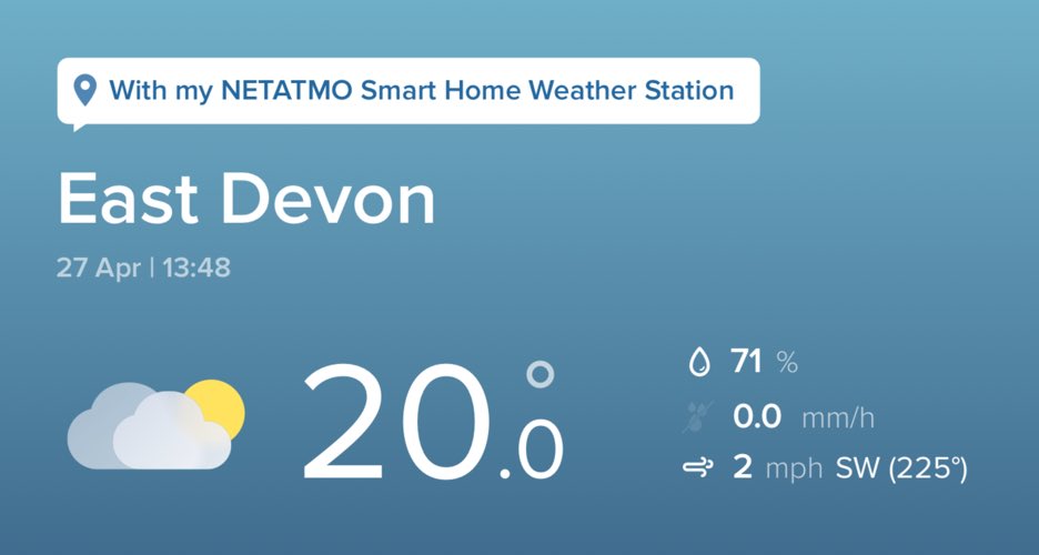 GregDewhurst's tweet photo. A lovely 20C here in #CranbrookDevon https://t.co/OHeAtFum2i
