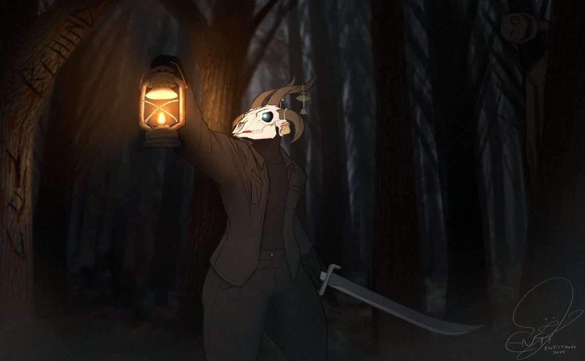A-Pock-A-Therry 🌿🍄🟫 (@herbalisterebus) on Twitter photo "What a fool I was to get lost in this wretched forest. I need to leave quickly before- ...behind me?"
Done by the absolutely phenomenal <a href="/Entitropy/">Enti (CLOSED FOR COMMISSIONS)</a> "What a fool I was to get lost in this wretched forest. I need to leave quickly before- ...behind me?"
Done by the absolutely phenomenal <a href="/Entitropy/">Enti (CLOSED FOR COMMISSIONS)</a>