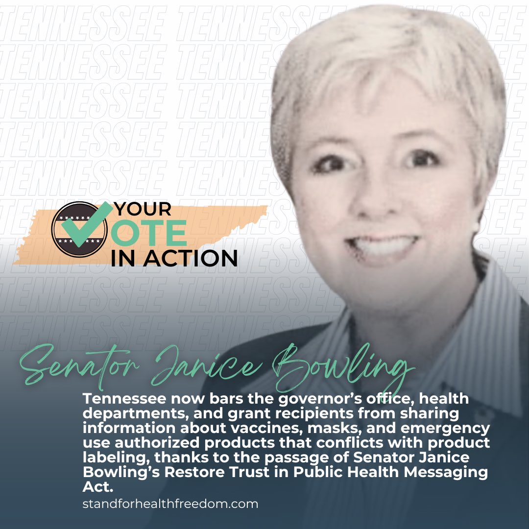 𝘛𝘩𝘪𝘴 𝘪𝘴 𝘵𝘩𝘦 𝘦𝘯𝘦𝘳𝘨𝘺 𝘢𝘯𝘥 𝘪𝘮𝘱𝘢𝘤𝘵 𝘰𝘧 𝙔𝙤𝙪𝙧 𝙑𝙤𝙩𝙚 𝙞𝙣 𝘼𝙘𝙩𝙞𝙤𝙣!
‌
Have you ever noticed how state health departments promote vaccines? All too often, their promotional materials are riddled with inaccuracies, making sweeping safety and efficacy