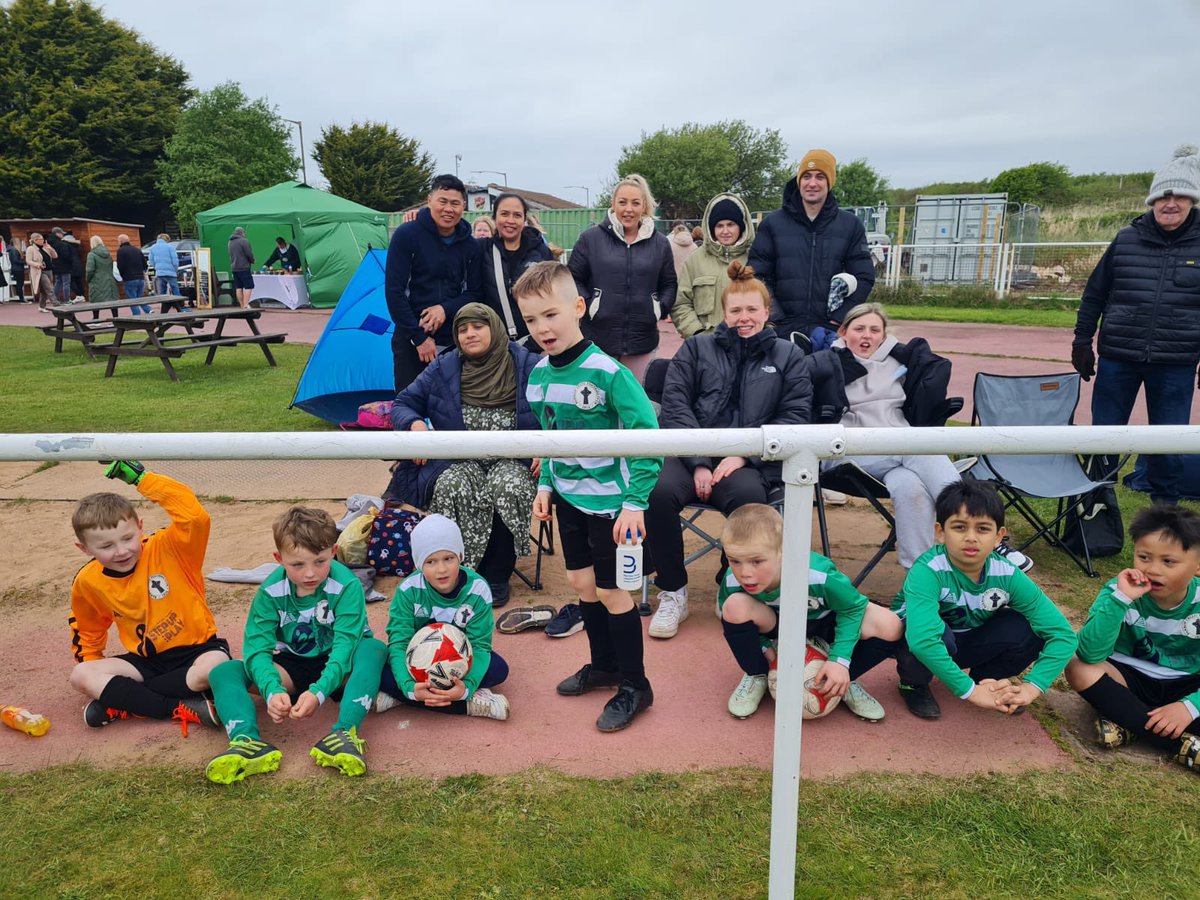 FESPsocial's tweet photo. Step Up &amp; Play supports sport in the community for 4 schools in Central Barrow. This is our Barrow Celtic under 7s at their first tournament! 

Junior football ⚽️ is about more than sport. It offers adults &amp; children a chance to be part of &amp; support a team &amp; form relationships 🤝 https://t.co/PwWCHSGtS7
