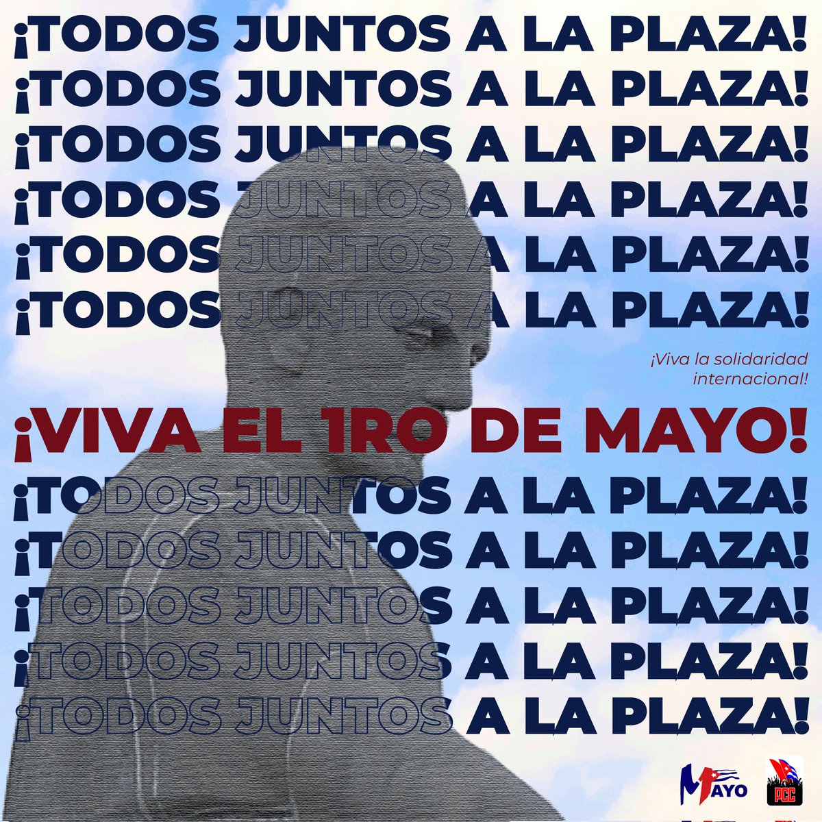 Cada #1Mayo hemos hecho historia y derrochado coraje. Este no será diferente. #PorCubaJuntosCreamos porque Revolución es emanciparnos por nosotros mismos y con nuestros propios esfuerzos.