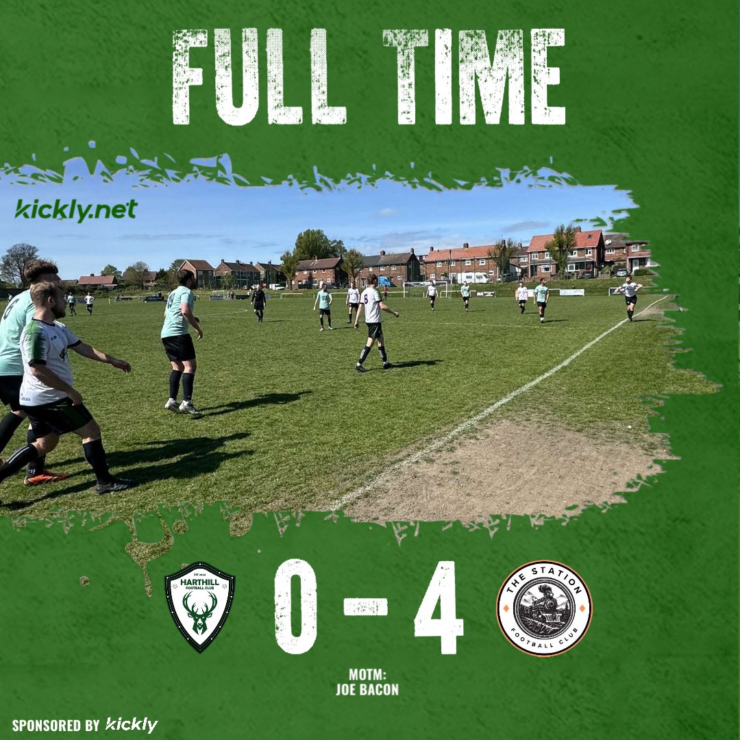 Loss.

A bare squad today meant roping in some players who haven’t played in months. Battled well but lost to a better team who have already sealed promotion.

MOTM Joe Bacon, we go into it final Home Game next week.

Brought to you by <a href="/brookhousegas/">Brookhouse Gas Services LTD</a>